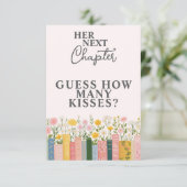 Verhaalboek Bruidsfeest 'Haar Volgend Hoofdstuk'  Informatiekaartje (Staand voorkant)