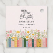 Verhaalboek Bruidsfeest Haar Volgende Hoofdstuk Bedankjes Labels (Achterkant)