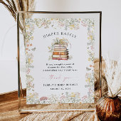 Verhaalboek Luier Raffle Bord Wildflower Hoofdstuk Poster