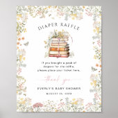 Verhaalboek Luier Raffle Bord Wildflower Hoofdstuk Poster (Voorkant)