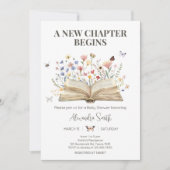 Verhaalboek Nieuw Hoofdstuk Begint Baby Shower Kaart (Voorkant)