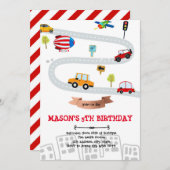 Verhaalkaart voor noodvoertuigen kaart (Voorkant / Achterkant)