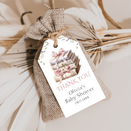 Verhaalsboek Nieuwe Hoofdstuk Boog Boek Baby Showe Cadeaulabel