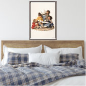 Verhaaltijd Canvas Afdruk (Insitu (Slaapkamer))