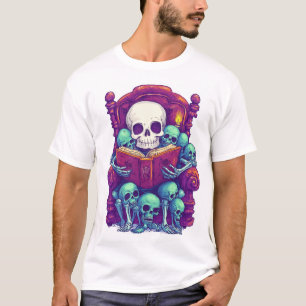 Verhaaltijd met Botten � Grappig SlaapTijd Skelet T-shirt