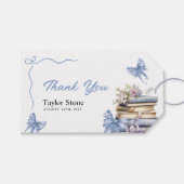 Verhaaltjes Baby Shower Bedankt Cadeaulabel (Voorkant (Horizontaal))