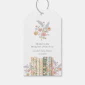 Verhaaltjes Baby Shower Cadeaulabel (Voorkant)