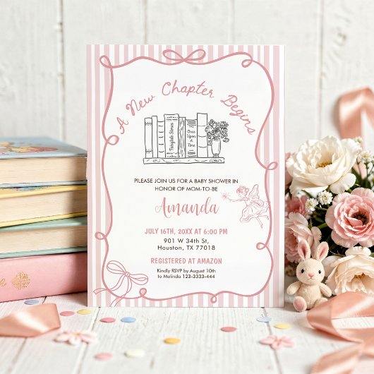 Verhaaltjes Baby Shower  Kaart