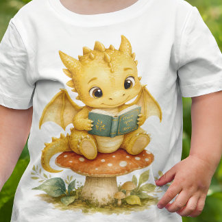Verhaaltjesboek Baby Draak Leest op Paddenstoel Ki