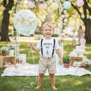 Verhaaltjeskonijn Peuter Feestje Verjaardag Jongen