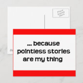 verhalen briefkaart (Voorkant / Achterkant)