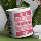 Verhalen en staarten maken mijn dag - Kat en boeke Mok