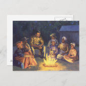 Verhalen kampvuur 2003 briefkaart (Voorkant / Achterkant)