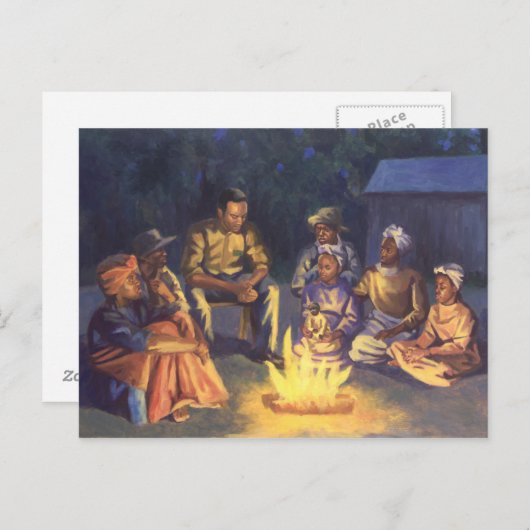 Verhalen kampvuur 2003 briefkaart (Voorkant / Achterkant)