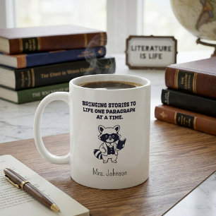 Verhalen tot leven brengen, één alinea tegelijk koffiemok