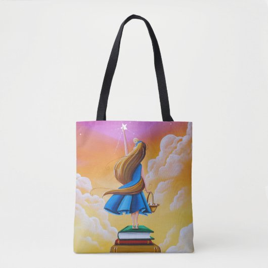 Verhalen uit slaaptijd - Bibliotheek Tote Bag (Voorkant)
