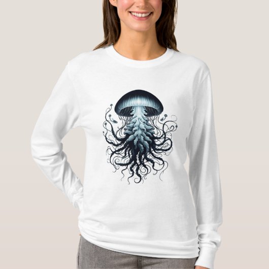 Verhalen van de Deep - Jelly fish T-shirt (Voorkant)