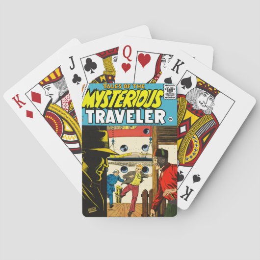 Verhalen van de Mysterieuze Reiziger No.1 Pokerkaarten (Achterkant)