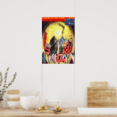  verhalen van de Stars Science Fiction Alien Poster (Keuken)