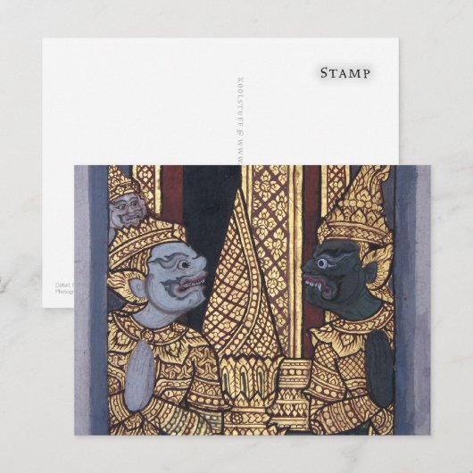 Verhalen van Ramakien Briefkaart (Voorkant / Achterkant)