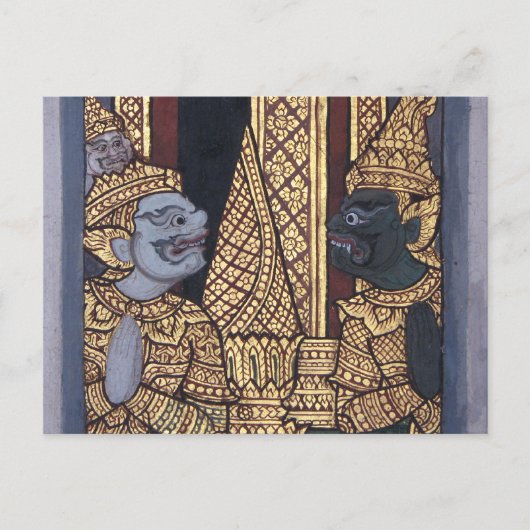 Verhalen van Ramakien Briefkaart (Voorkant)