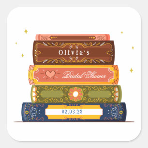 Verhalenboek Bibliotheek Naar Volgend Hoofdstuk Br Vierkante Sticker
