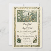 verhalenboek Bos bruiloft uitnodiging (Voorkant)