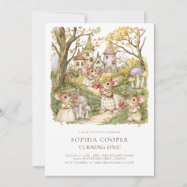 Verhalenboek Dieren Waterverf 1e Verjaardag Kaart