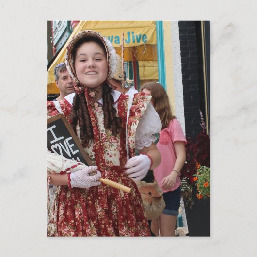  Verhalenboek Fantasy Cosplay Actrice Briefkaart (Voorkant)