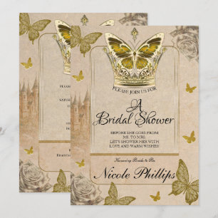 verhalenboek gouden vlinder Vrijgezellenfeest Kaart