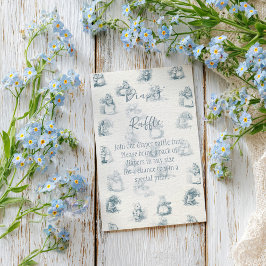 Verhalenboek Little Mouse Luier Raffle Informatiekaartje