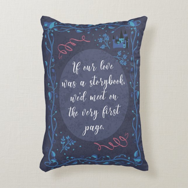 Verhalenboek Love Pillow Accent Kussen (Voorkant(Verticaal))