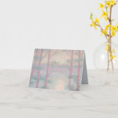 Verhalenboek Maan Wenskaarten Kaart (Gele Bloem)