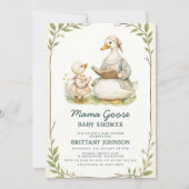  Verhalenboek Mama Goose Baby shower Kaart (Voorkant)