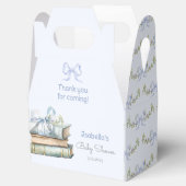 Verhalenboek Nieuw Chapter Blue Boy baby boogdouch Bedankdoosjes (Geopend)