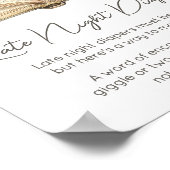 Verhalenboek Nieuw hoofdstuk begint Late Night Lui Poster (Hoek)