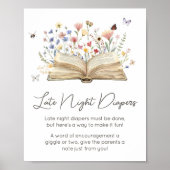 Verhalenboek Nieuw hoofdstuk begint Late Night Lui Poster (Voorkant)