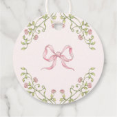 Verhalenboek Nieuw Hoofdstuk roze boog dank u Bedankjes Labels (Achterkant)