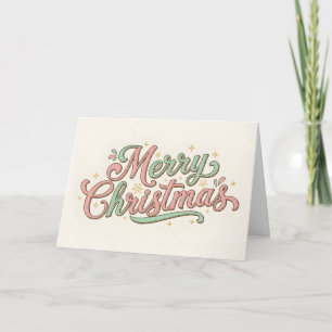 Verhalenboek Retro Kids Prettig Kerstfeest Feestdagen Kaart