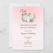 Verhalenboek Roze Wit Pompoen Sprookje 1e Kaart (Voorkant)