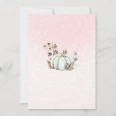 Verhalenboek Roze Wit Pompoen Sprookje 1e Kaart (Achterkant)