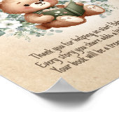 Verhalenboek Teddy Bear  Boeken Baby Poster (Hoek)