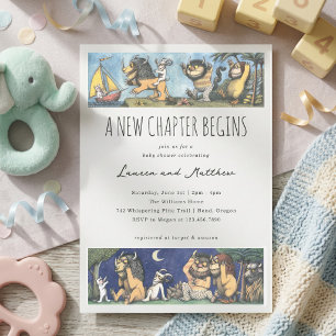 Verhalenboek Wilde Dingen Avontuur Baby Shower Kaart