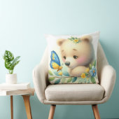 Verhalenboek Woodland Babies Beer en vlinder Kussen (Stoel)