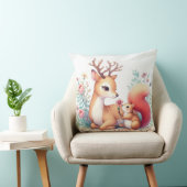 Verhalenboek Woodland Babies Deer en Chipmunk Kussen (Stoel)