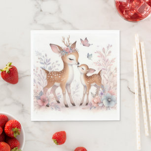 Verhalenboek Woodland Babies Deer Love Servet