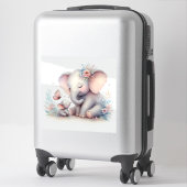 Verhalenboek Woodland Babies Elephant and Baby Sticker (Koffer)