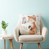 Verhalenboek Woodland Babies Vos en Vlinder Kussen (Stoel)