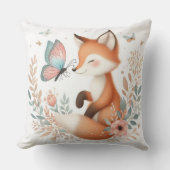 Verhalenboek Woodland Babies Vos en Vlinder Kussen (Voorkant)