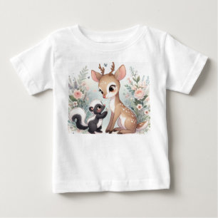 Verhalenboek Woodland Baby's Skunk en Deer